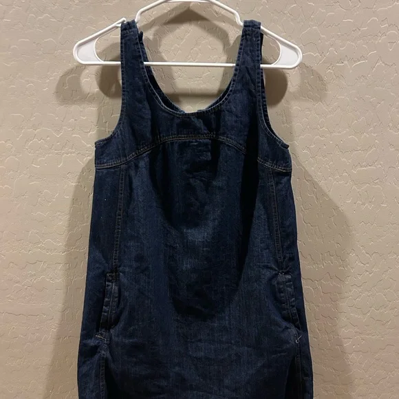 Natural Life Women’s Mini Blue JJ Denim Shift Jumper Boho Size Small - Picture 3 of 4